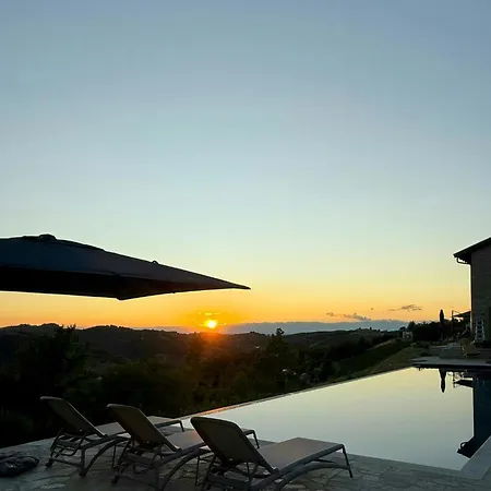 度假居 New With Infinity Pool Near Acqui Terme Castel Rocchero
